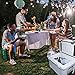 AIEVE Cooler Ice Packs, Cooler Freeze Packs, 12 Pack Long Lasting Ice Packs for Coolers Cooler Shock Freeze Packs Reusable Ice Packs for Coolers, Camping, Lunch Bags, Office, Beach, Picnic