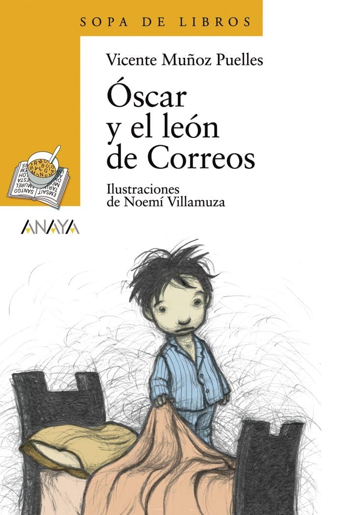 Portada de Óscar y el león de Correos (LITERATURA INFANTIL - Sopa de Libros)