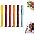 6PCS Chewable Essential Oil Breath Stick, Essential Oil Breather, Quit Smoking Chew Sticks, Can Taken Anywhere for Focus Clea