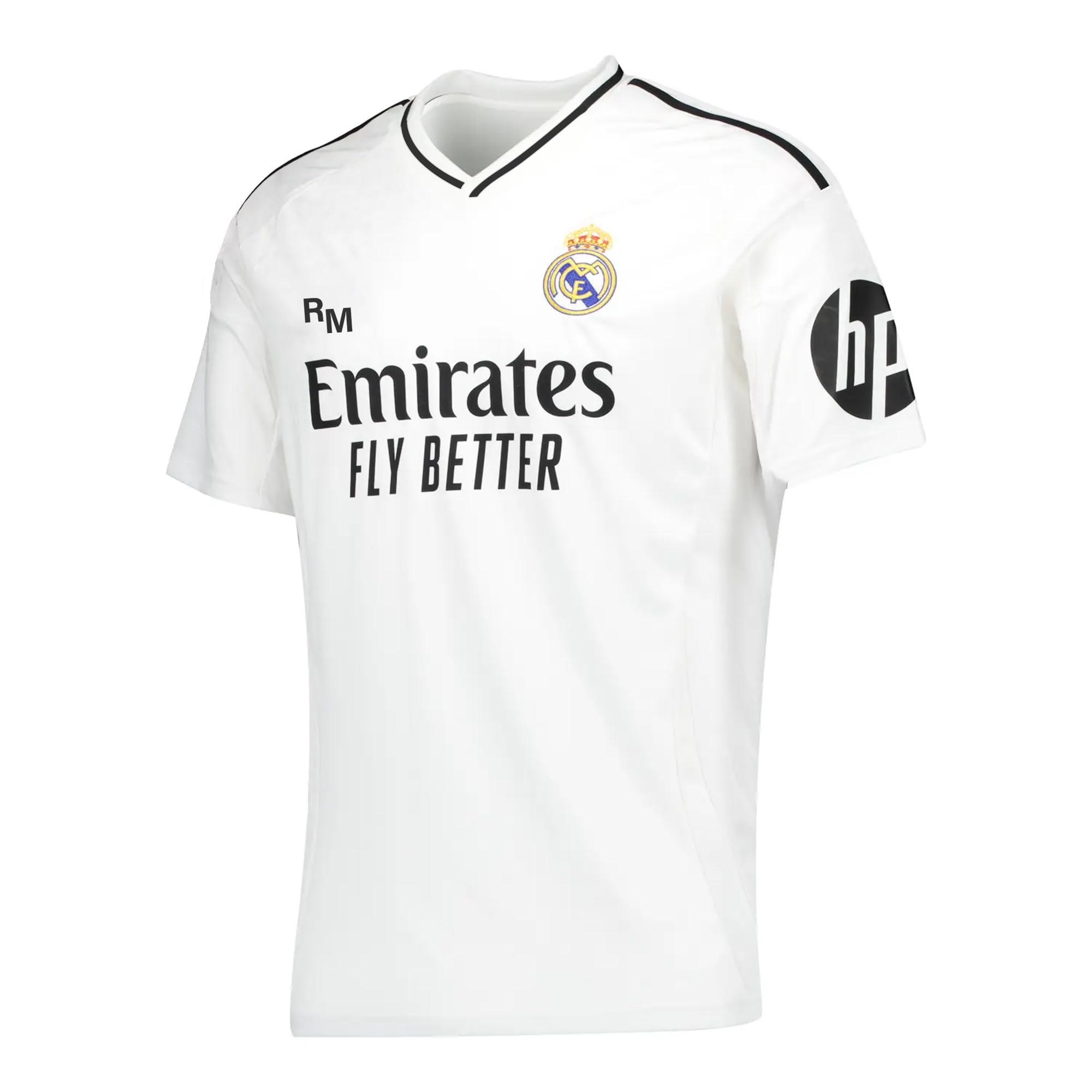 JYC CREATIVE Madrid Official Madrid Football Shirt - Soft and Comfortable Fabric, Fan - Adult - Unisex, T-Shirt, XS
