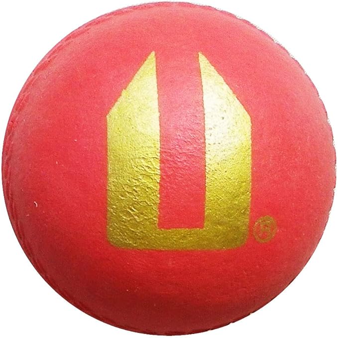 Opttiuuq Qvu Solid Rubber soft cricket ball ideal childs play ball or