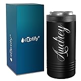 Personalized Skinny Can Cooler Custom Double-Walled