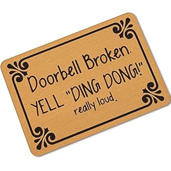 Amazon.com : Burning Love Short Plush Doorbell Broken Yell
