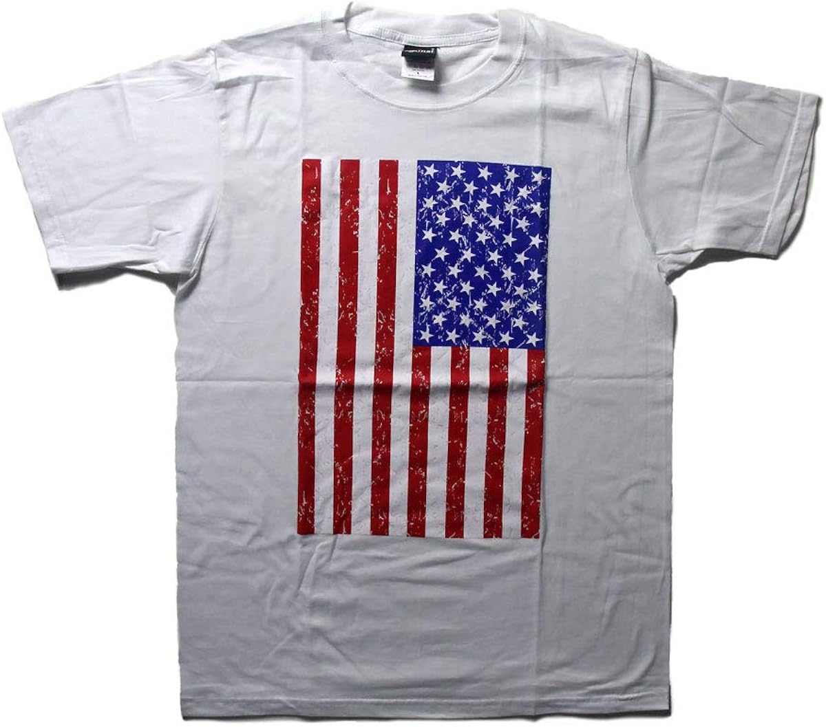 Amazon ロックtシャツ デザインtシャツ シンプル 星条旗イラスト アメリカ国旗 Tシャツ カットソー 通販