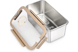 Bread Box, Stainless Steel Bread Storage, Time Recording Food Storage Container for Kitchen Countertop Homemade Breadbox, 196