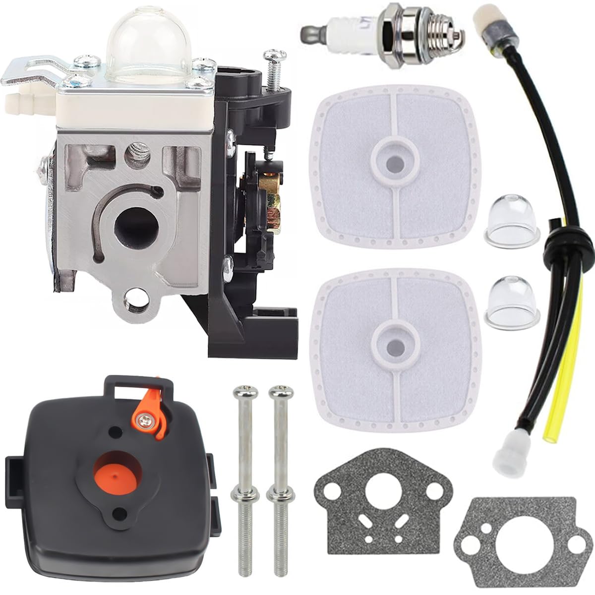 Qiuwanzia SRM 225 Carburetor for Zama RB-K94 Echo SRM-225 SRM-225i SRM-265 SRM-265ES for ECHO SRM225 SRM225i SRM265 SRM265ES Brushcutter Lawnmower Chainsaw Trimmer Brush Cutter