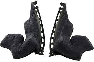 Shoei RF-1100/QWEST Cheek Pad 35mm Motorcycle Helmet Accessories - Black/One Size