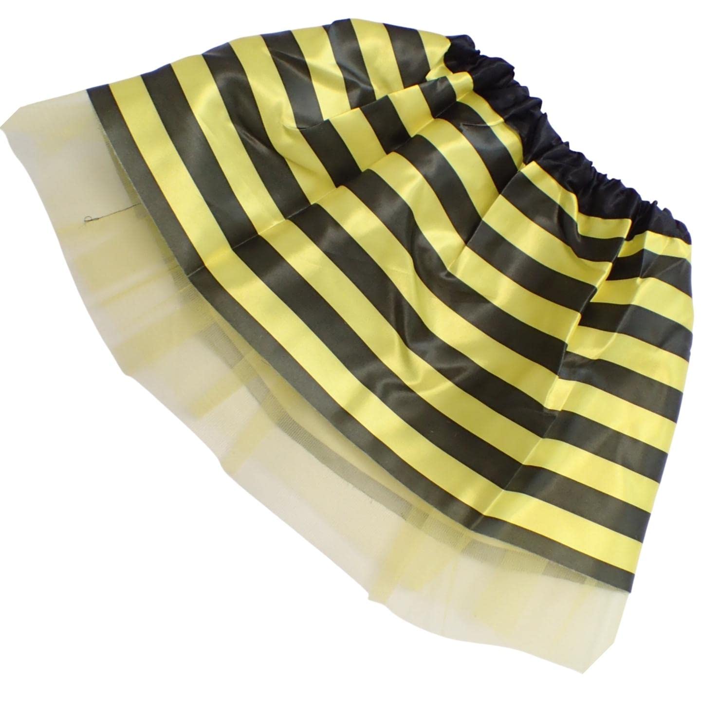 Topkids Accessories Cute Costumes Funky TuTu's for Girls, Kids Tutu Skirt, Halloween Costume Tutu for Teenagers & Girls, Fun Costumes Skirts & Tutus, Underskirt Halloween Ideas (Bumble Bee)