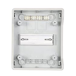 Mollom 6 Way Power Distribution Box with Bus Bars