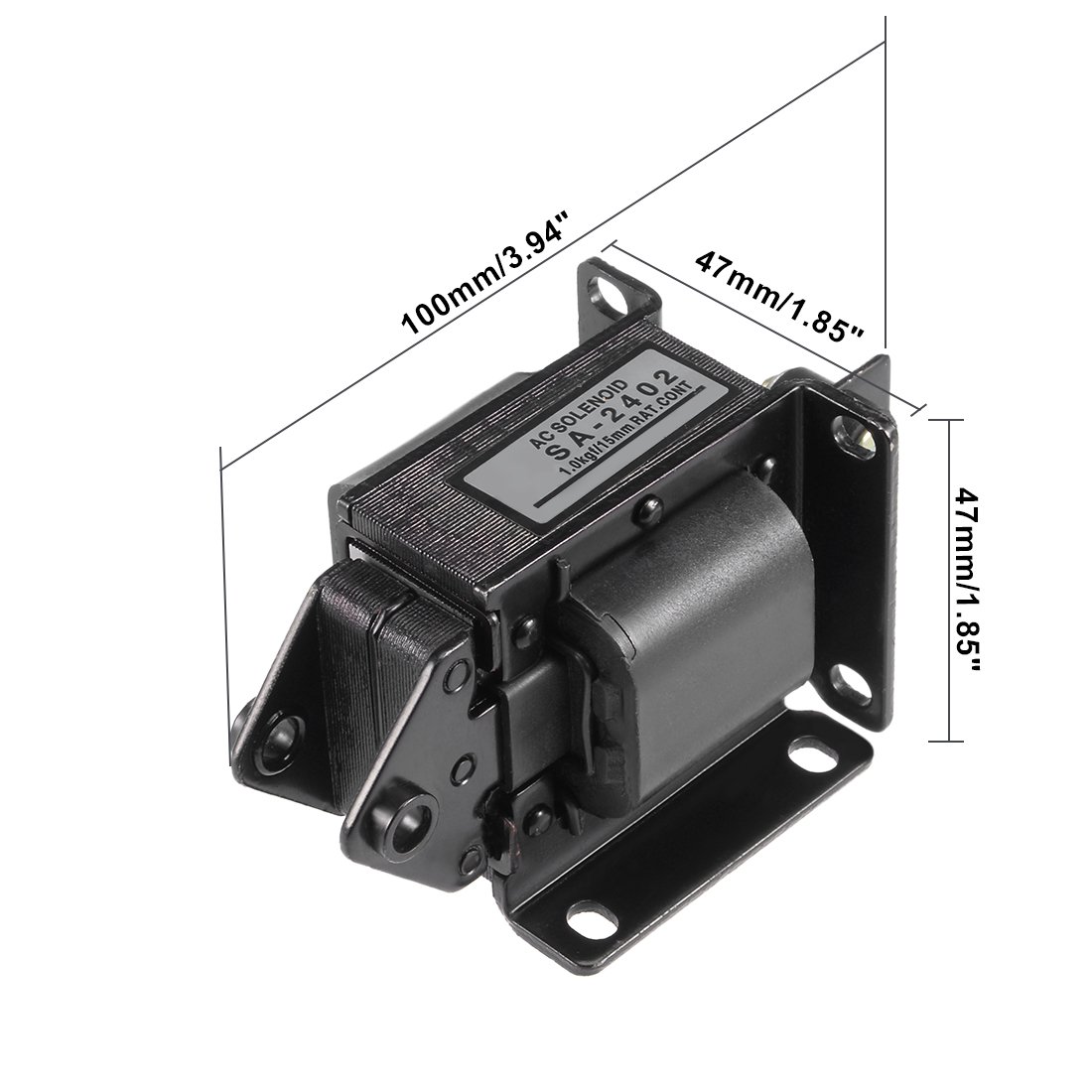 uxcell AC380V SA-3502 Energy Saving AC Tractive Magnet Solenoid Electromagnet
