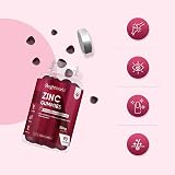 WeightWorld Zinc Citrate Gummies 50mg - 90 Vegan Gummies - Raspberry Flavor view 5