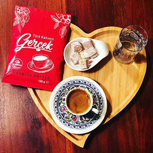 GERCEK Türkischer Kaffee mild, steingemahlen, für den perfekten Mokka Genuss, 1 Päckchen, 100g – Bild 8