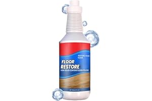 Floor Restore Solution, Floor Restorer & Polish, Hardwood Floor Cleaner, Flooring Protection Agent, Revitalize, Protect, Shin