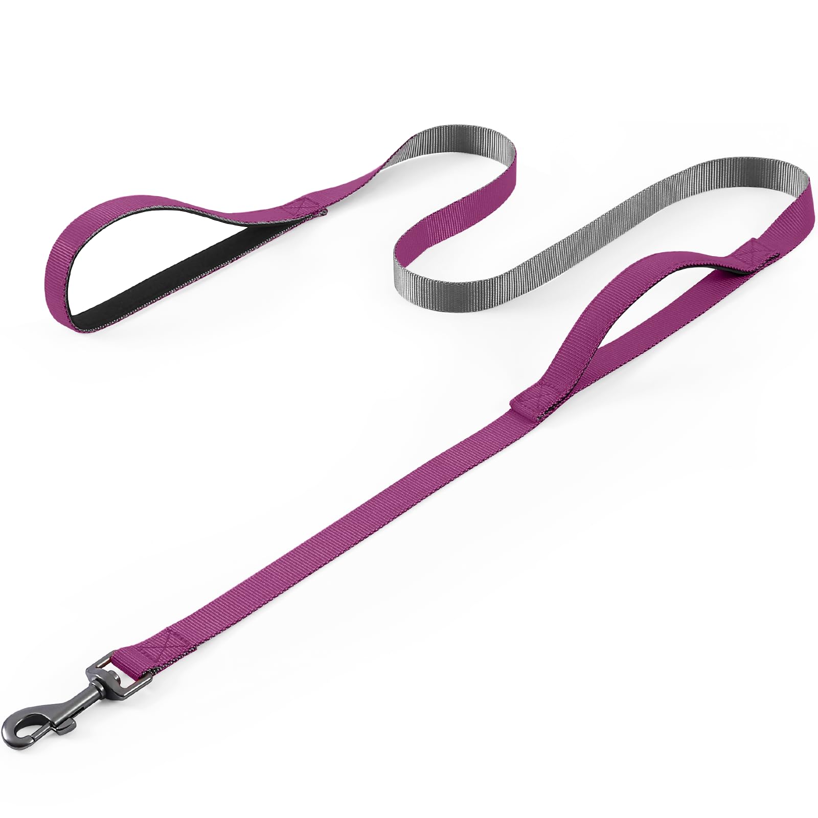 COMSLE Long Leads for Dog Training, 1.5m/3m/5m Strong Extra Long Line Dogs Lead with Handle, Light Nylon Puppy Training Lead Dog Leash for Pet Recall Tracking Obedience Camping Play Outdoor