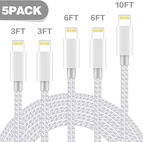 Amazon Com Onxigli Mfi Certified Iphone Charger Lightning Cable 5
