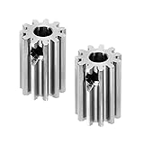 INJORA Stainless Steel 11T Motor Pinion for 1721