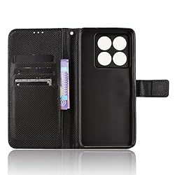 Elubugod Compatible with Xiaomi 14T Leather Case