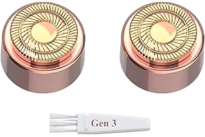 CEOOE Generation 3 Replacement Heads for Finishing Touch Flawless Gen 3 Facial Hair Remover – Double Halo Blades, 2 Pack