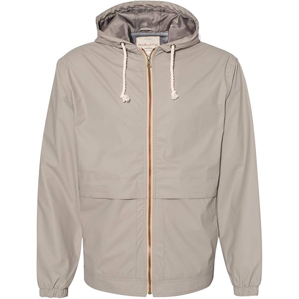 Weatherproof Vintage Hooded Rain Jacket L Navy at Amazon