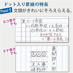 KOKUYO Campus Notebook, A 7mm(0.28in) Dot