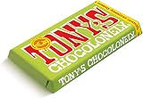 Tony's Chocolonely Milk Creamy Hazelnut Crunch Chocolate Bar 180g Pack 2 view 2