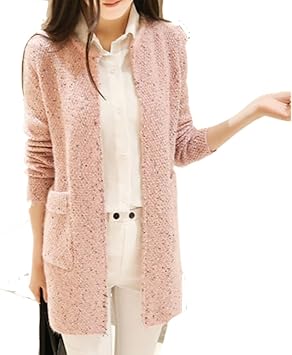 Amazon Co Jp 2t ロングカーディガン レディース グレー 黒 秋冬 ロング カーデ 上品 長袖 オールシーズン ボタン 羽織 アウター オフィス 寒さ対策 カジュアル ピンク スポーツ アウトドア