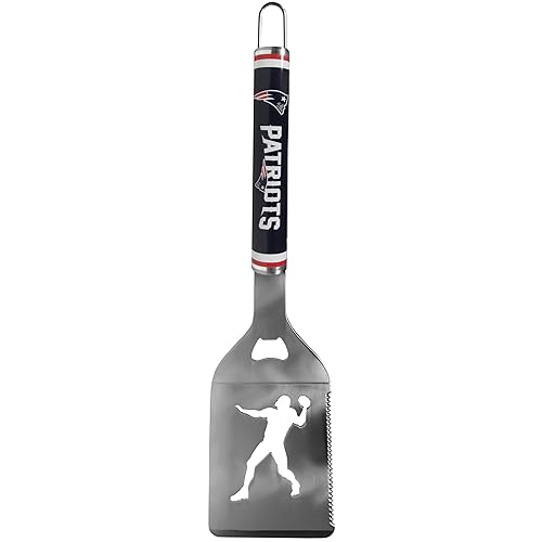 Siskiyou Sports NFL New England Patriots Steel BBQ Spatula, One Size, Team Colors - Amazon deal for $14.27