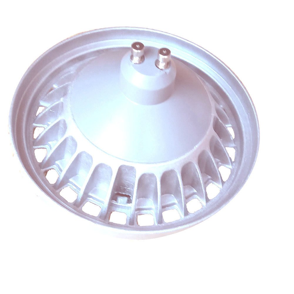 QLEE Ar111 15w Gu10 Base Spot Lighting Dimmable Led Spotlight Bulb 15w Day Light 4000k 15leds Ac 120v Downlight Reflector Lights 1500lm Equivalent 150w Halogen Light Bulbs Flood Lamp