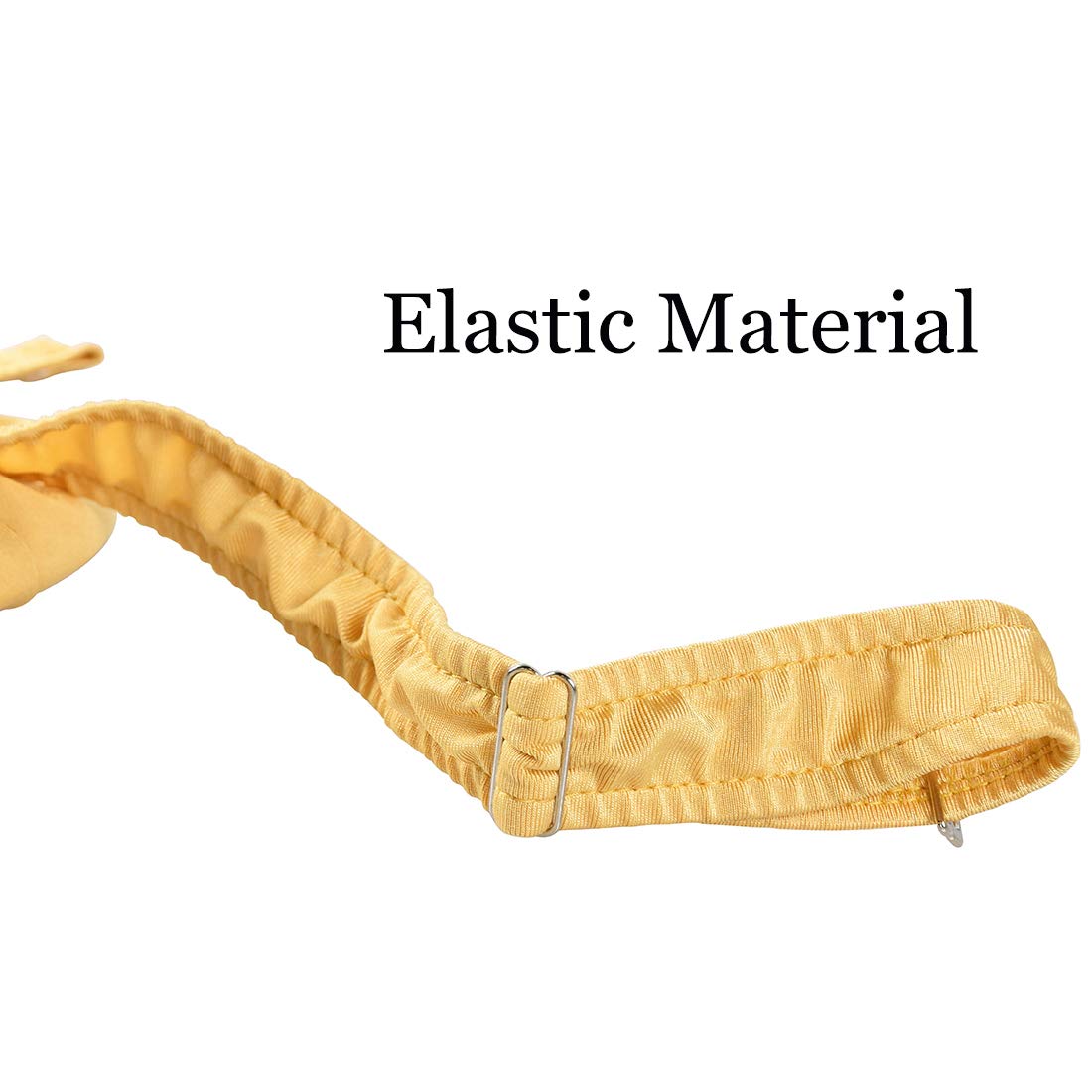 Rukisac Christmas Gag Gifts for Men, Reindeer Mankini Men Funny Thongs Underwear with Bells Pranks for White Elephant Exchange Gifts, Valentine's Day, Xmas