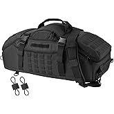 EASY BW 65L Large Travel Duffle Bag Military Tactical Backpack, Army Assault Pack 3 Day Bug Out Bag Rucksack for Outdoor Sport Hiking Camping with Molle System