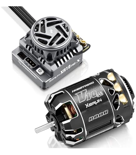 Amazon.com: HOBBYWING 30401116 XeRun V10 G3, 5T Sensored Brushless