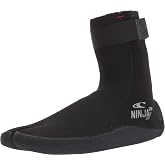 O'Neill Ninja 3mm Split Toe Neoprene Boot | Textured Rubber Sole for Surfing, Paddleboarding, Snorkeling, and Any Water Activities