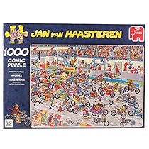 Jumbo Puzzle - Jan van Haasteren - Motorbike Race (1000 pieces) by Jumbo