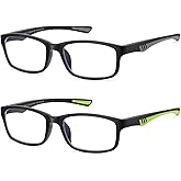 LKEYE Sport Reading Glasses Men Photochromic Lens Blue Light Blocking Computer Reader Wide Style Spring Hinge Eyeglass LK6082