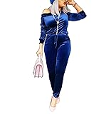 QOCAOFIG Women Off Shoulder Velvet Jumpsuits,Casual