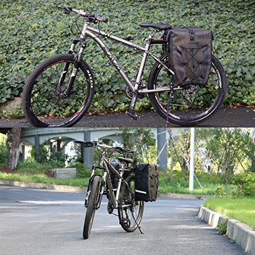 PlasMaller Cycling Bicycle Bike Pannier Rear Seat Bag Rack Trunk