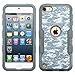 MYTURTLE iPod Touch 7th 6th 5th Generation Case Shockproof Hybrid Hard Silicone Shell Impact Cover with Screen Protector for iPod Touch 7 (2019), iPod Touch 5/6 (2015), Camouflage Universal