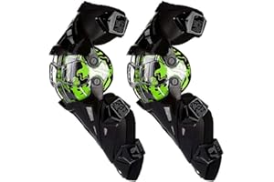 Scoyco PP PE Hard Collision Avoidance Windproof Armor Rotatable Knee Guards(GREEN)