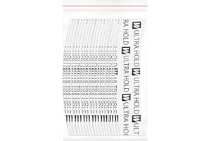 Ultrahold WKR-UHT-C Clear Double Side Adhesive Walker Tape, 2cm Width, 7.5cm Length