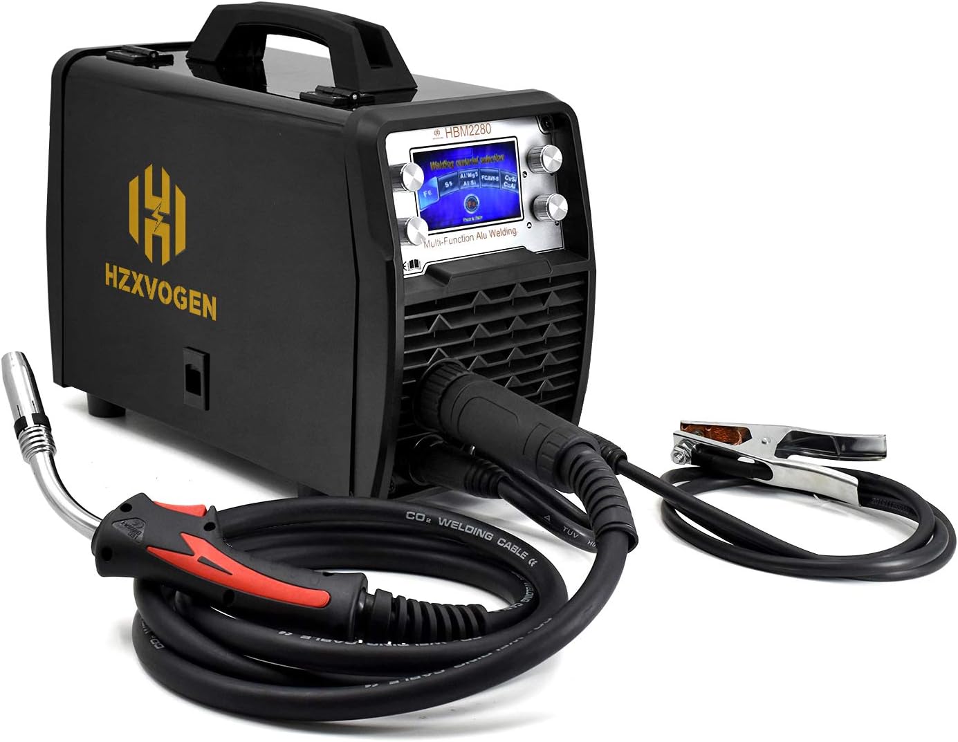 Model: HBM2280 HZXVOGEN MIG Welder 100V/220V 200Amp Pulse Weld Aluminum ...