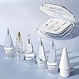 Replacement Pencil Tips for Apple Pencil Pro, Fine Point Metal Tip for Apple Pencil 2nd Generation and 1st Generation/Apple Pencil USB-C Wear-Resistant & Precise Control ipencil Tips Sets with Case