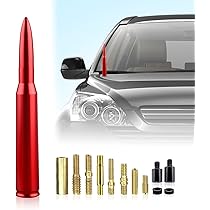 BULLET ANTENNA 50 CAL CALIBER For CHEVY GMC TRUCK SUV SILVERADO SIERRA DENALI - Foto 3
