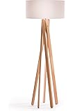 Zuiver 5000806 Floor Lamp Tripod, holz, weiß: Amazon.de: Beleuchtung