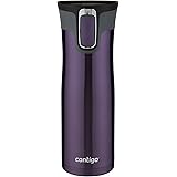 Contigo West Loop Stainless Steel Vacuum-Insulated Travel Mug with Spill-Proof Lid, Keeps Drinks Hot up to 5 Hours and Cold u