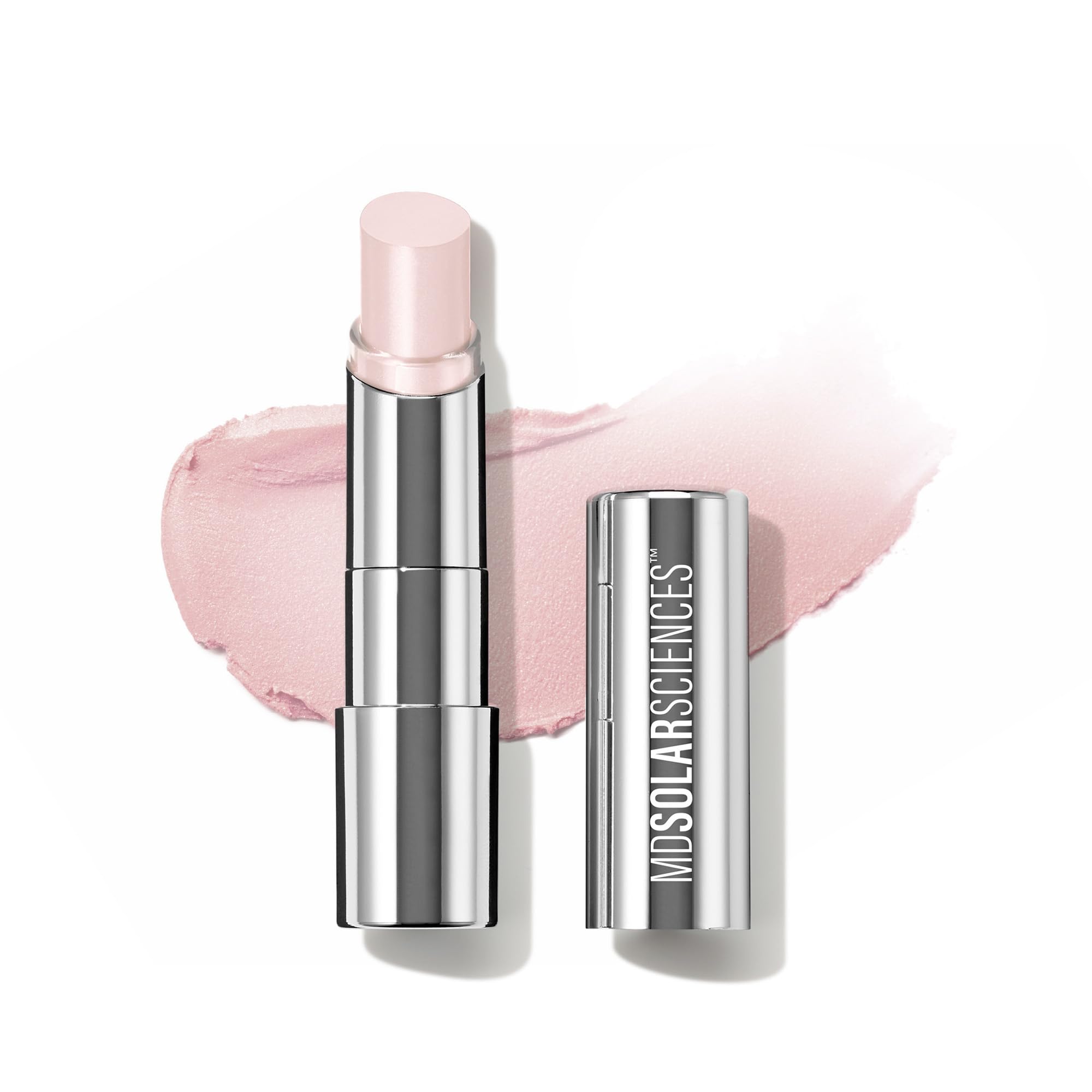 Photo 1 of MDSolarSciences Tinted Sheer Lip Balm SPF 30 | Hydrating Lip Sunscreen | Shea Butter, Jojoba & Avocado Oils | Moisturizing, Vegan, & Clean| 0.15 oz, Natural pH Reactive Color Shimmer