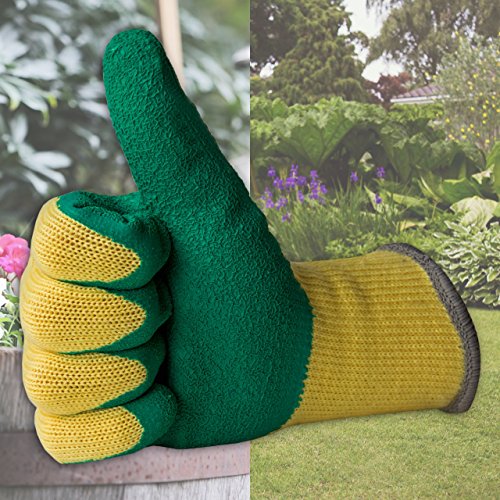 ACE Garden Eden Gartenhandschuhe - 3 Paar Garten-Arbeitshandschuhe - Schutzhandschuhe für Damen & Herren - 07/S (3er Pack) – Bild 4