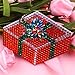 DIY Diamond Painting Keychains, Special Shaped Christmas Diamond Painting Ornaments, Small Diamond Art for Kids and Adult Beginners (4pcs)