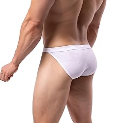 Summer Code Mens Bikini Briefs Low Rise Bulge Pouch