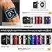 top4cus 42mm Iwatch Case Soft Flexible TPU Anti-Scratch Lightweight Protective Bumper Compatible with Apple Watch Series 3 Series 2 Series 1 Sport Style (42mm, Blue)