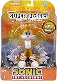 Sonic the Hedgehog 5 Inch Super Posers Action Figure Tails Over 25 Points of Articulation!